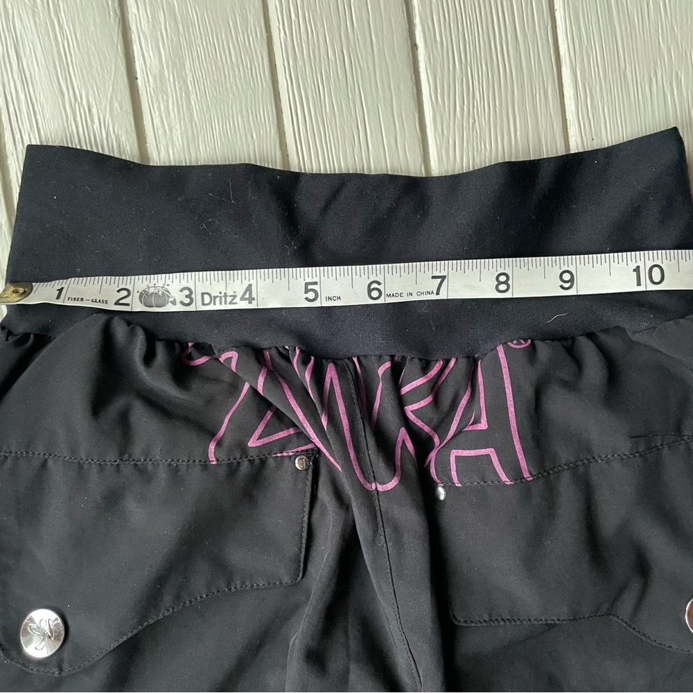 Zumba Fitness Black Spell Out Breathable Dance Joggers Women's Size Small - Picture 4 of 5